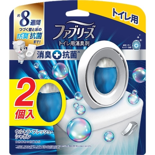 ファブリーズW消臭トイレ抗菌Uシャボン2P [1個]