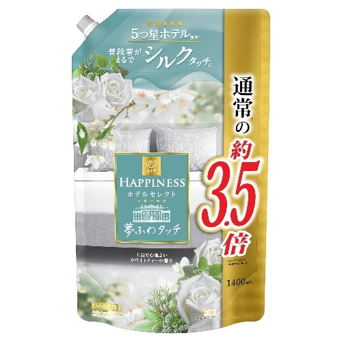 レノアハピネス 夢ふわタッチ ホワイトティー つめかえ 超特大 1400ml