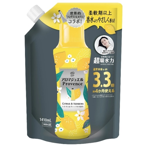 レノアアロマジュエル シトラス＆ヴァーベナの香り つめかえ用超特大サイズ 1410ml