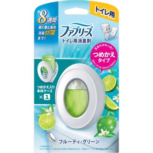 ファブリーズトイレ用消臭剤 フルーティ・グリーン 本体 6.3ml