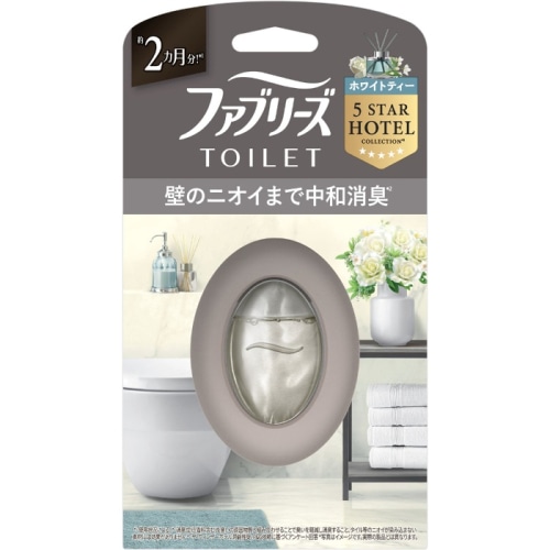 ファブリーズトイレ用消臭剤プレミアムシリーズ消臭＋自然な香りホワイトティー 6.3ml