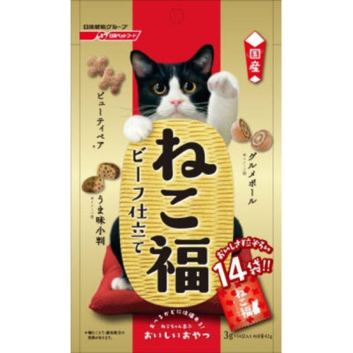 ねこ福 ビーフ仕立て 42g