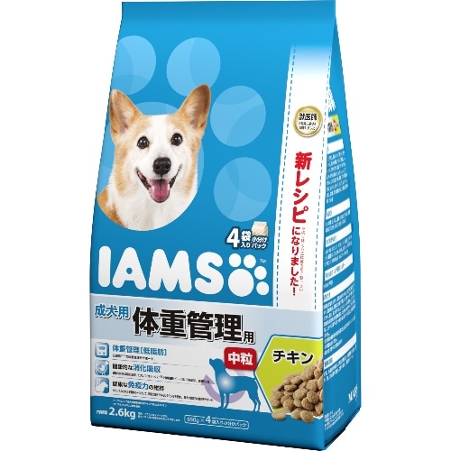 マースジャパン アイムス体重管理チキン中粒 ID226 [2.6kg]