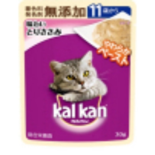カルカン パウチ 11歳から 味わいとりささみ 無添加 70g