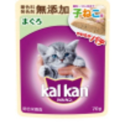 カルカン パウチ 子ねこ用 まぐろ 無添加 70g