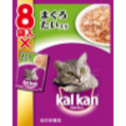カルカン パンチ まぐろたい 70g×8袋