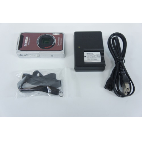 [中古B]Optio W60 コーラルピンク