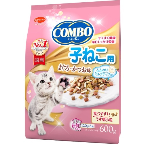 日本ペットフード ミオコンボ子ねこ用ミルクチップ添え [600g]