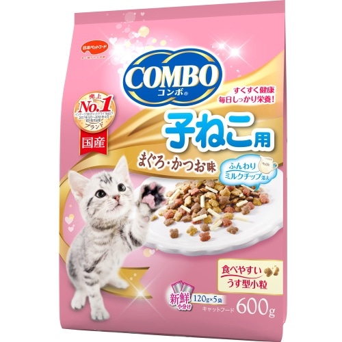 [取寄10]日本ペットフード ミオコンボ子ねこ用ミルクチップ添え [600g][4902112043998]