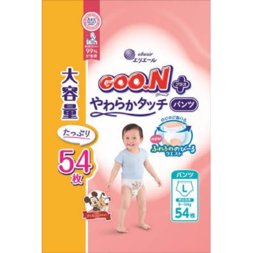 グーンプラス 肌快適設計パンツ Lサイズ 54枚