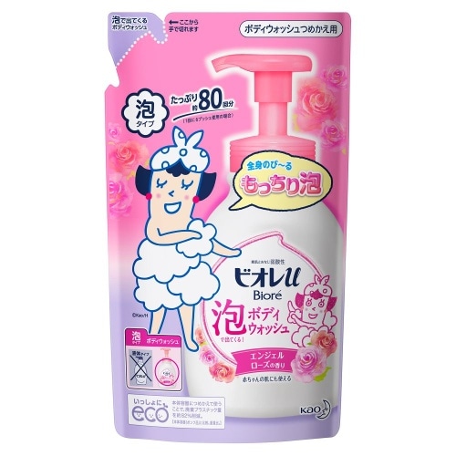 ビオレu 泡で出てくるボディW ローズ詰替