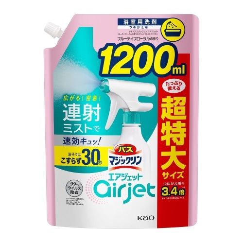 Kao バスマジAJフローラルつめかえ用 1200ml [1個]