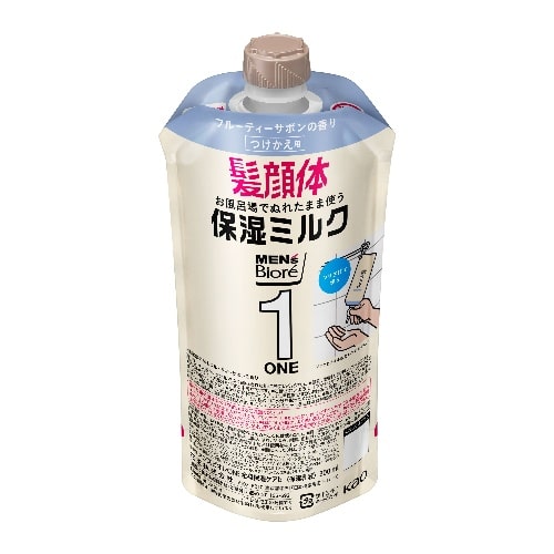 Kao メンズビオレONE全身保湿サボン替 [1個]