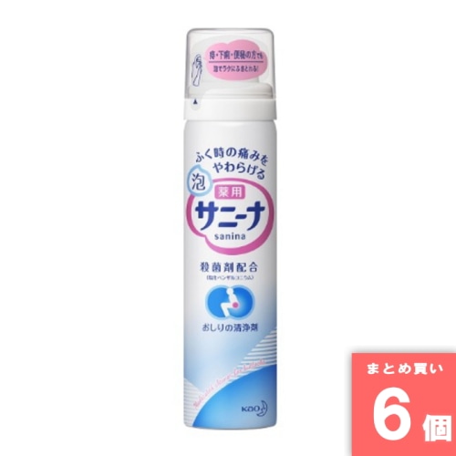 [取寄10][まとめ買い]【6個セット】泡 サニーナ 70g [4901301751089]