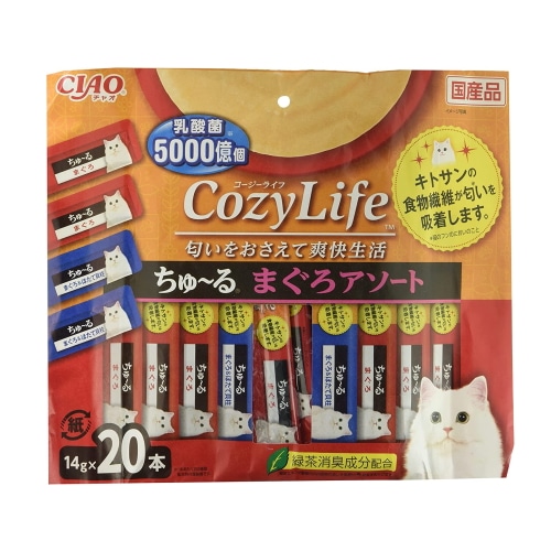 いなばペットフード チャオ ちゅ～る CozyLife まぐろアソート 14gx20本