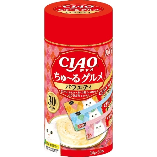 いなばペットフード ちゅーるグルメバラエティ 30本