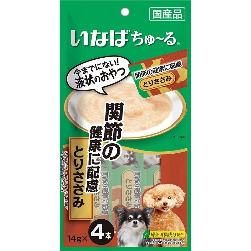 いなばペットフード ちゅーる関節とりささみ 4本
