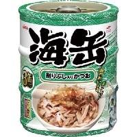 アイシア 海缶ミニ 削りぶし入りかつお [60g×3缶]