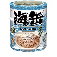 アイシア 海缶ミニ しらす入りかつお [60g×3缶]
