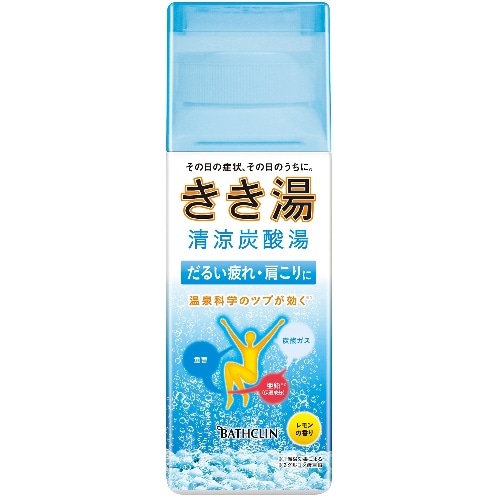 きき湯清涼炭酸湯レモンの香り [1個]
