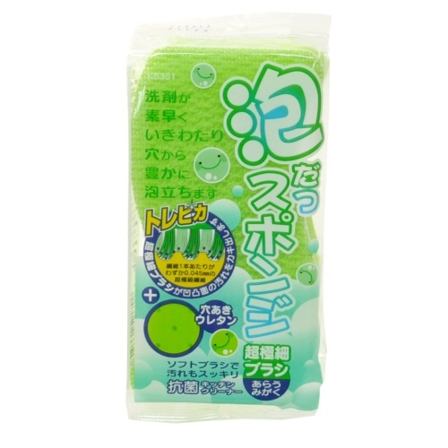 泡立つスポンジ 超極細ブラシ KS351 [1個入り]