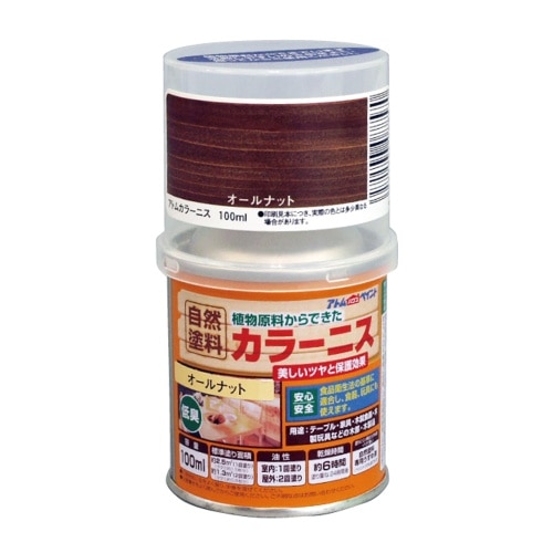 自然カラーニス 100ml オールナット