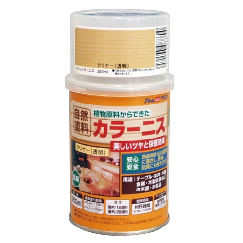 自然カラーニス 250ml クリヤー