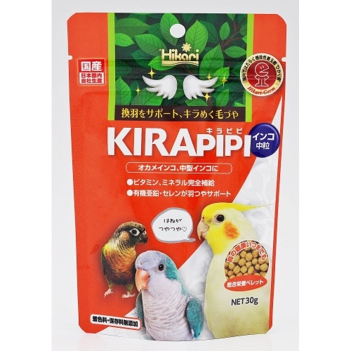 キョーリン キラピピインコ中粒30g [1個]