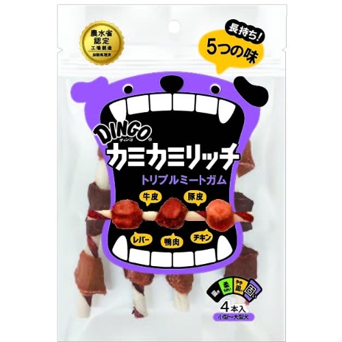 スペクトラムブランズ トリプルミートガム 4本入 74370 [4個入]
