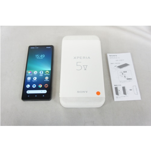 [中古A]Xperia5 V XQ-DE44 ブラック (SIMフリー) [256GB]
