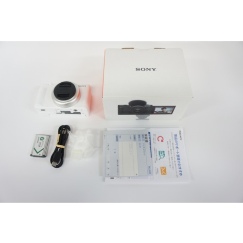 [展示品B]VLOGCAM ZV-1F(W) ホワイト