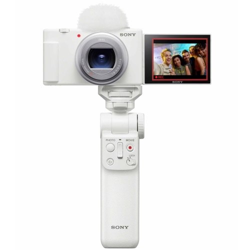 [箱難ありB]VLOGCAM ZV-1M2G シューティンググリップキット ホワイト