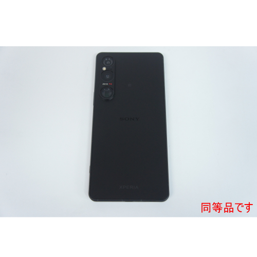 [中古A]Xperia1 VI A401SO ブラック ネットワーク利用制限● (SoftBank版SIMフリー) ※側面,背面に多少の傷あり(USB付近など)