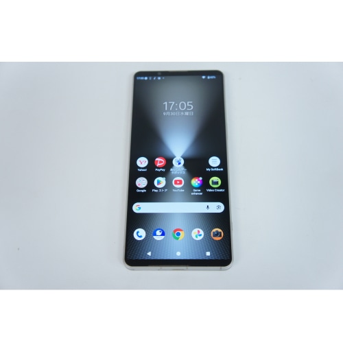[中古B]Xperia1 VI A401SO プラチナシルバー ネットワーク利用制限〇 (SoftBank版SIMフリー)(2522200125614)