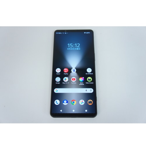 [中古B]Xperia1 VI A401SO ブラック ネットワーク利用制限〇 (SoftBank版SIMフリー)(2522200125621)