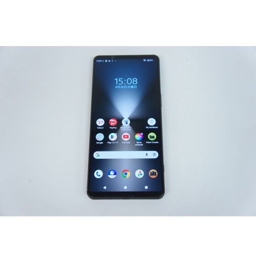 [中古B]Xperia1 VI A401SO ブラック ネットワーク利用制限〇 (SoftBank版SIMフリー)(2522200125676)