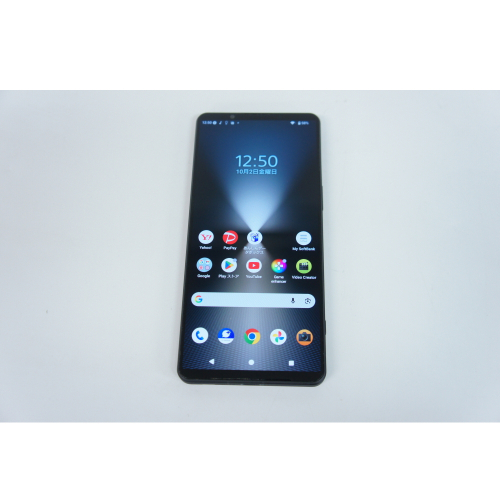 [中古B]Xperia1 VI A401SO ブラック ネットワーク利用制限● (SoftBank版SIMフリー)(2522200125720)