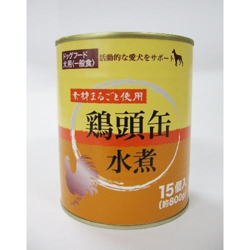 ペッツバリュー 鶏頭缶 水煮 [800g]