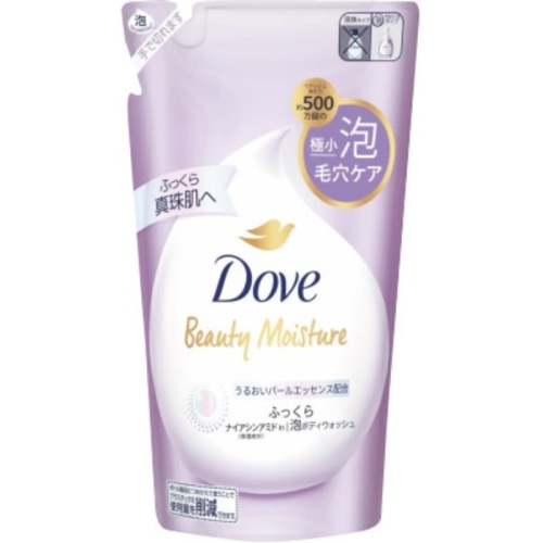 ダヴ ビューティーモイスチャー 泡ボディウォッシュ ふっくら つめかえ用 430g