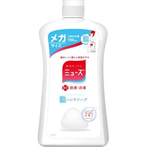 泡ミューズ オリジナル メガサイズ  つめかえ 700ml