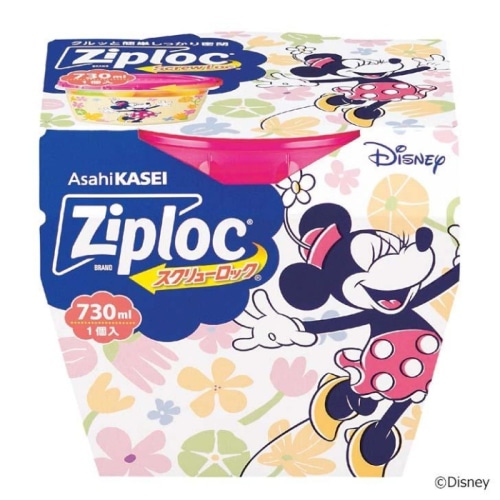 ジップロックスクリューロック730ml ディズニー2025