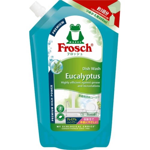 フロッシュ 食器用洗剤 ユーカリ プレミアム 詰替 800ml