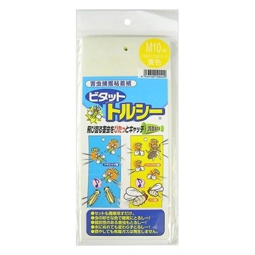 害虫捕獲粘着紙ピタットトルシーM 10P 黄