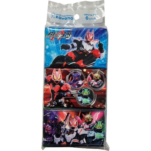 仮面ライダーギーツ ポケットティシュ 6個パック