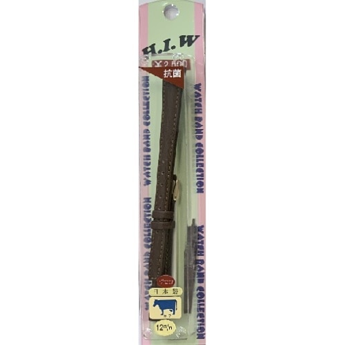 時計バンド カーフチョコ12 HIW7122