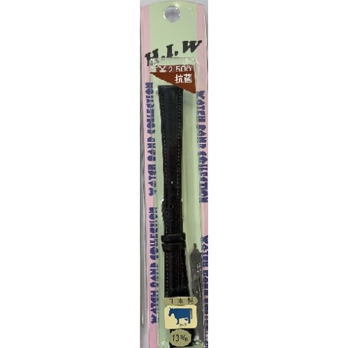 時計バンド カーフ黒13 HIW7131