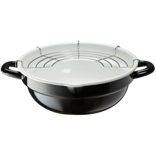 ホーロー天ぷら鍋24cm TP-24R-BW [1個入り]