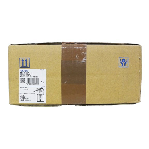 [ジャンク品]台付サーモスタット混合水栓 TBV03424J1 (コンフォートウエーブクリック、調圧弁)