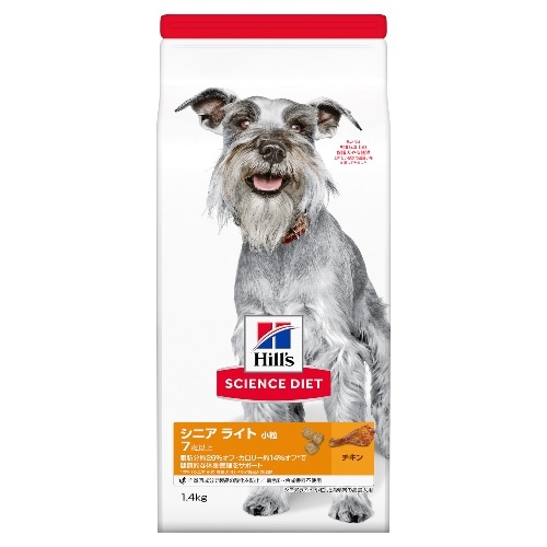 日本ヒルズコルゲート ヒルズシニアライト小粒肥満高齢犬用 [1.4kg]