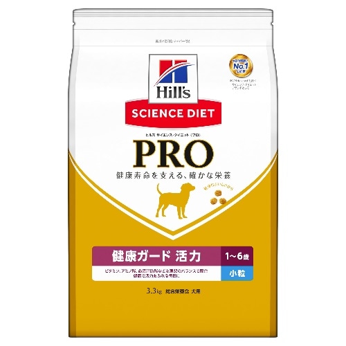 [取寄10]日本ヒルズコルゲート ヒルズプロ犬健康ガード活力小粒1～6歳3.3Kg [3.3kg][0052742368702]